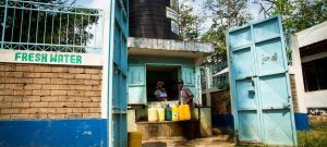 Fresh water for the residents of the Majengo slums on Kenya's coast has come on tap as part of a UN-Habitat rehabilitation