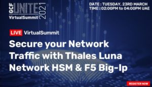 Thales Luna Network HSM and F5 Big-IP VirtualSummit.