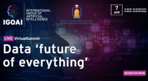 Data, Future of Everything virtual summit.