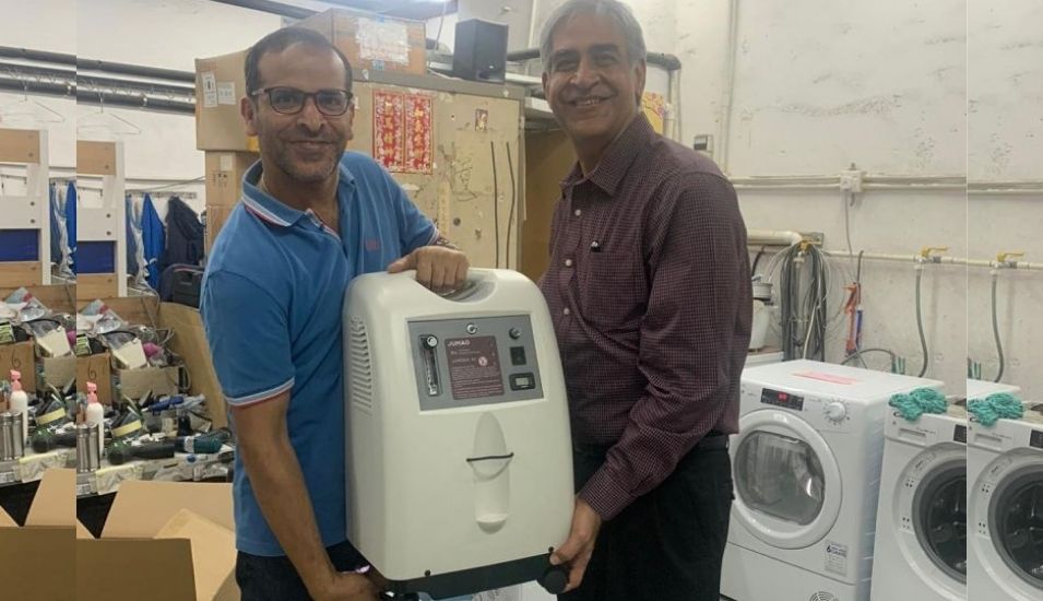 Jacky’s Electronics is shipping oxygen concentrators to India. (Source: LinkedIn)