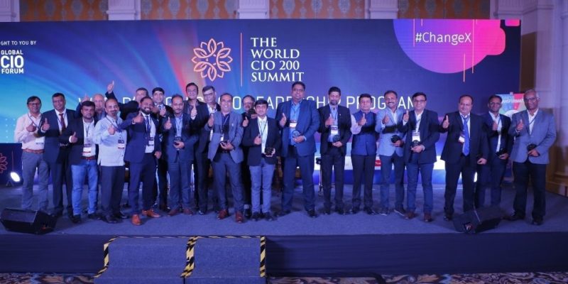 The World CIO 200 India edition winners