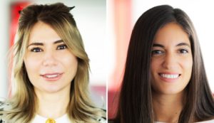 (Left to right) Elif Koc, Partner at Bain & Company and Karen Khalaf, Partner, Bain & Company