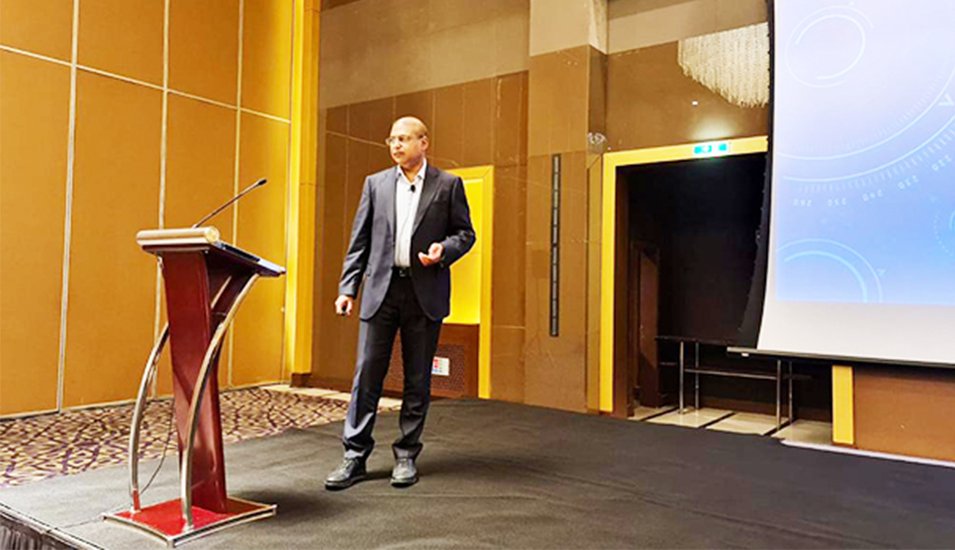 Digital transformation keynote by Rajesh Chandramohan, Head of IT, Darwish Holding on ‘A practical approach to leading and driving transformation within your enterprise’.