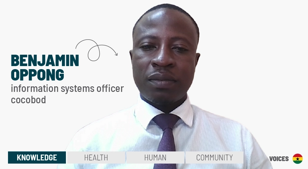 Benjamin williams, Oppong, information systems officer. cocobod