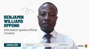 Benjamin Williams Oppong, Information Systems Officer, Cocobod