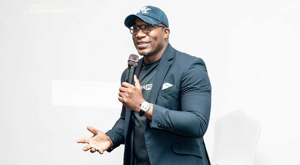 Samuel Tettey Amanor, Founder & CEO of BlueSPACE Financial Cloud